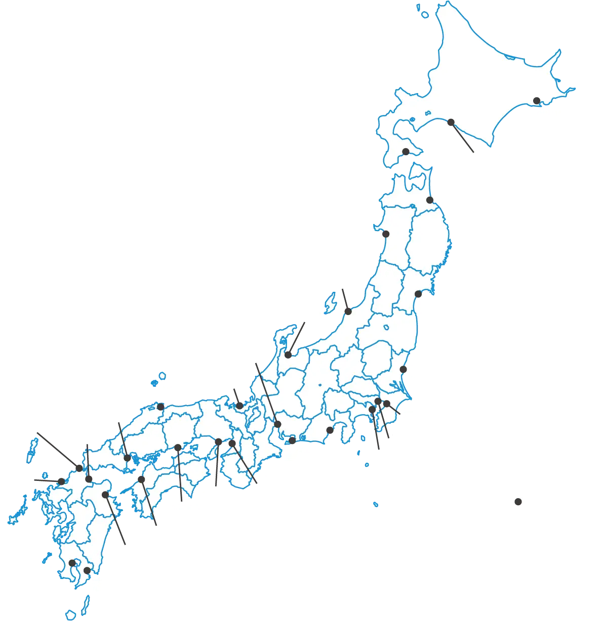 主な寄港地